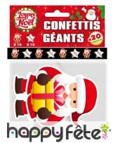 20 Confettis Père Noël de 11cm, image 2