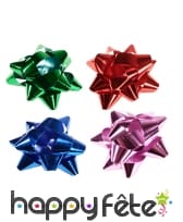 25 étoiles en ruban pour cadeau