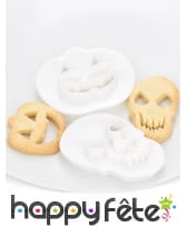 2 Emporte-pièces citrouille et crâne, image 2