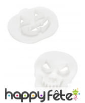 2 Emporte-pièces citrouille et crâne