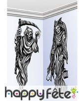 2 faucheuses de mur décorative, 150cm