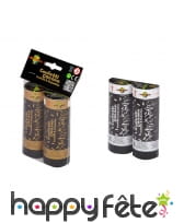 2 Minis canons à confettis de 11cm