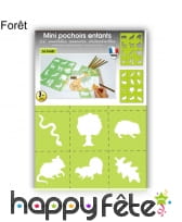 24 minis pochoires sur le thème de la nature, image 2