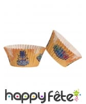 25 Moules Pyjamasks pour cupcakes, 5 x 3 cm