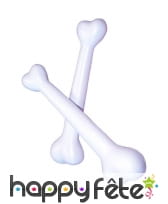 2 os blancs de 20cm, en plastique, image 1