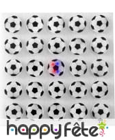 25 pins ballon de foot lumineux