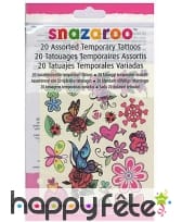 20 Tatouages pour filles, Snazaroo