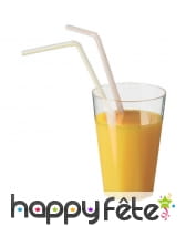 20 verres transparents de 25cl à base octogonale