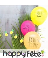 3 Ballons "Apéro" biodégradable de 27cm, image 1