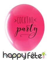3 Ballons "Apéro" biodégradable de 27cm, image 2