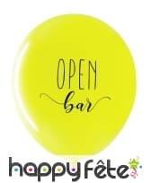 3 Ballons "Apéro" biodégradable de 27cm, image 3