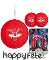 3 ballons Spiderman à frapper