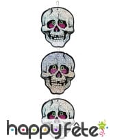 3 cranes plat Dias des los muertos, 55cm