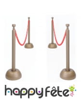 3 Cordes rouges flexibles