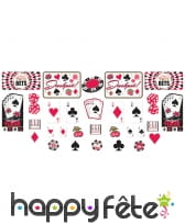 30 décorations casino à placer