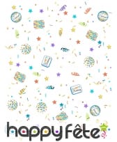 34g de Confettis Happy Birthday, image 1