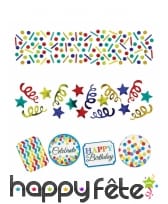 34g de Confettis Happy Birthday, image 2