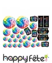 30 Décorations disco en carton, image 1