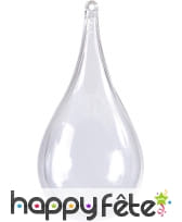 3 goutte d'eau transparentes à remplir