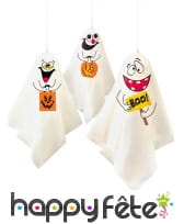 3 gentils fantômes à suspendre