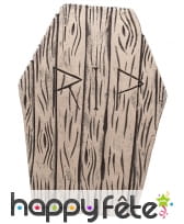 3 pierres tombales effet bois usé de 50cm, image 2