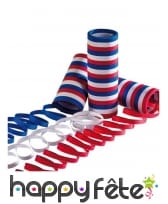 3 Serpentins aux couleurs de la France