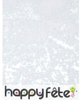 3 sachets de paillettes blanches gabarit différent