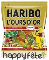 30 sachets ours d'or haribo