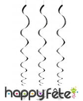 3 Suspensions têtes de mort et chauve-souris, 62cm