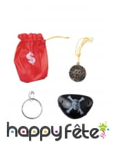 4 accessoires de pirate pour enfant