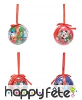 4 Boules de Noël Mickey Mouse 7,5cm