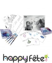 4 carnets d'activités La Reine des Neiges