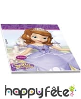 4 Carnets de note Princesse Sofia de 5 x 6 cm