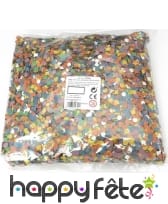 400gr de confettis multicolores, image 1
