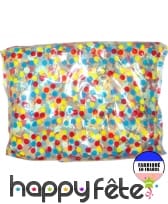 450g de confettis multicolores