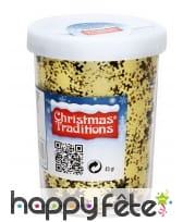 45g de flocons des neiges dorés, image 2