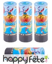 4 Minis canons confettis serpentins anniversaire, image 7