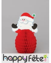 4 Mini Père Noël centre de table, 15cm, image 1