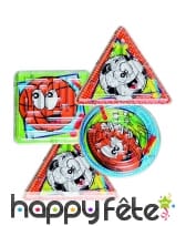 4 petits labyrinthes de 6cm sur le thème du sport