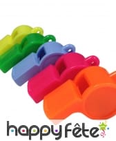 4 sifflets fantaisies et colorés, image 1