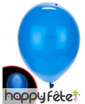 5 ballons bleus lumineux, image 1
