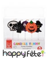 5 bougies Halloween de 7cm, image 6