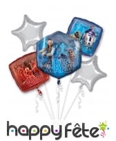 5 ballons Le dernier Jedi de forme différentes