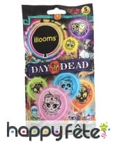 5 Ballons LED jour des morts, Illooms