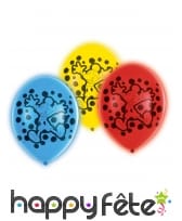 5 Ballons Mickey Mouse lumineux de 28cm