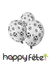 5 Ballons motifs Ballons de football