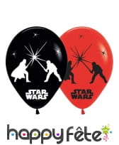 5 Ballons Star Wars lumineux de 28 cm