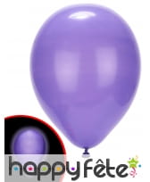 5 ballons violets lumineux, image 1