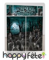 5 décor fenêtre de cimetière