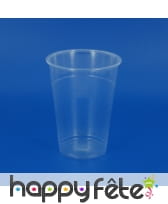 50 gobelets cristal 30cl jaugé 25 cl